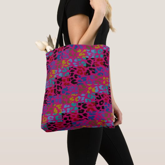 Moderne leopard Skin Pattern #34 Tote Bag (Dichtbij)