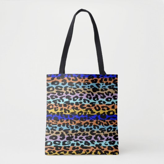 Moderne leopard Skin Pattern #41 Tote Bag (Voorkant)