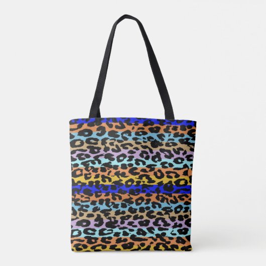 Moderne leopard Skin Pattern #41 Tote Bag (Achterkant)