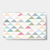 Moderne leraar educator Personeel Foto ID Colorful Badge (Achterkant)