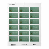 Moderne leren look,Shamrock Etiket (Full Sheet)