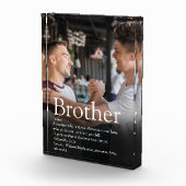 Moderne Leuke Coole Beste Broer Ooit Definitie Fotoblokken (Rechts)