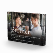 Moderne Leuke Coole Beste Broer Ooit Definitie Fotoblokken (Rechts)