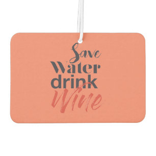 Moderne, leuke, creatieve, grappige Drink met spar Luchtverfrisser