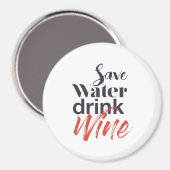 Moderne, leuke, creatieve, grappige Drink met spar Magneet (Voorkant / Achterkant)