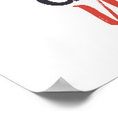 Moderne, leuke, creatieve, grappige Drink met spar Poster (Hoek)