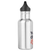 Moderne, leuke, creatieve, grappige Drink met spar Waterfles (Links)