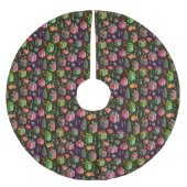 Moderne Leuke Kleurrijke Kerstcadeaus Winterpatroo Kerstboom Rok (Voorkant)