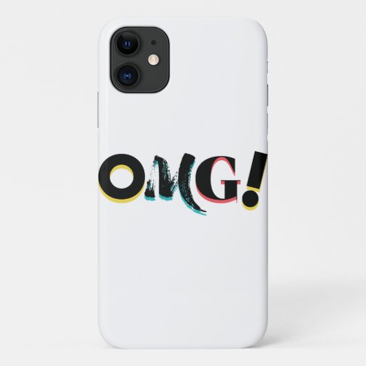Moderne, leuke, levendige, gedurfde, trendy design Case-Mate iPhone case (Achterkant)