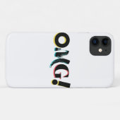 Moderne, leuke, levendige, gedurfde, trendy design Case-Mate iPhone case (Achterkant (horizontaal))