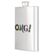 Moderne, leuke, levendige, gedurfde, trendy design flacon (Links)