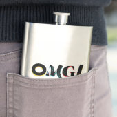 Moderne, leuke, levendige, gedurfde, trendy design flacon (Voorbeeld)