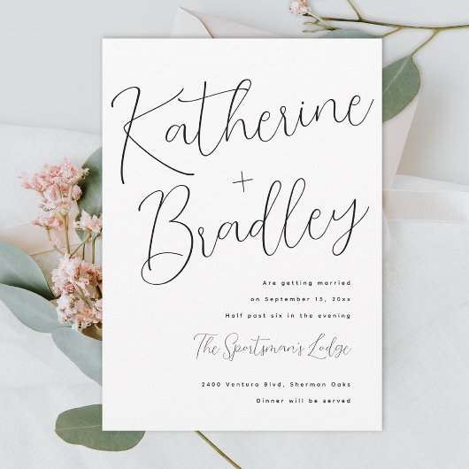 Moderne leuke paren noemen aangepaste kleuren brui kaart