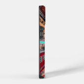 Moderne & Levendige Cityscape Telefoonhoes Alle iP iPhone Hoesje (Rechterkant)