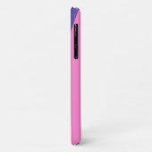 Moderne levendige munt paarse & roze geometrisch Case-Mate iPhone case (Achterkant/links)