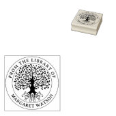 Moderne levensboom, Van de bibliotheek van Rubberstempel (Gestempeld)