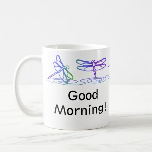 Moderne libel gepersonaliseerde mok (Links)