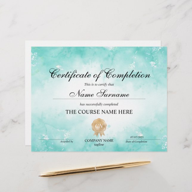 Moderne licentiecursus voor het certificaat van vo (Voorkant / Achterkant in situ)