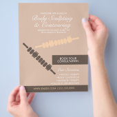 Moderne lichaamscontouring Lichaamssculptuur Massa Flyer (Hand)
