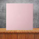 Moderne Licht Roze Duidelijke Effen Kleur Tegeltje<br><div class="desc">Introductie van onze Modern Light Pink Plain Solid Color Ceramic Tegel, een chique en eigentijdse toevoeging aan uw ruimte. Met zijn zachte en delicate lichtroze tint brengt deze tegel een vleugje elegantie en charme naar elke kamer. Deze tegel is ideaal voor het toevoegen van een subtiele pop kleur aan uw...</div>