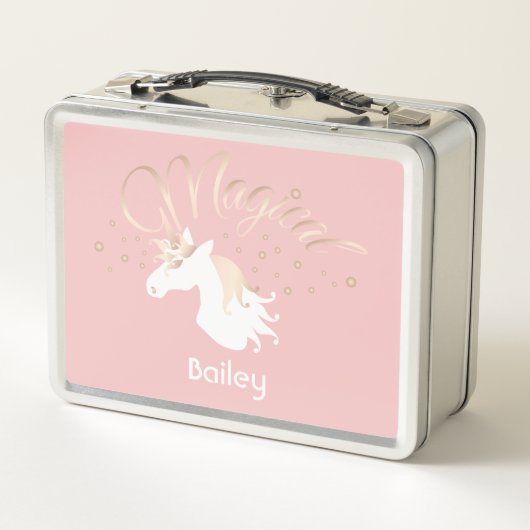 Moderne lichte Roos roze witte sinicorn (Achterkant)