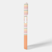 Moderne lichte strepen Case-Mate iPhone case (Achterkant / Rechts)