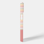 Moderne lichte strepen Case-Mate iPhone case (Achterkant / Rechts)
