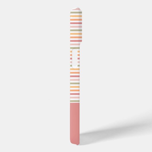 Moderne lichte strepen Case-Mate iPhone case (Achterkant / Rechts)