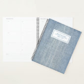 Moderne lichte was Denim Jeans Textielnaam  Planner (Display)