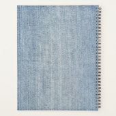 Moderne lichte was Denim Jeans Textielnaam  Planner (Achterkant)