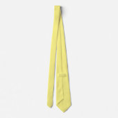 Moderne lichtgele lijn Cute TIE Rmdesignflo55 Stropdas (Achterkant)