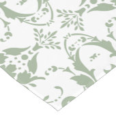 Moderne  lichtgroen demperpatroon korte tafelloper (Hoek)