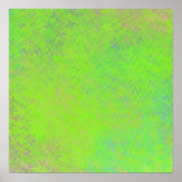 Moderne lichtgroene gemarmerde kunst poster