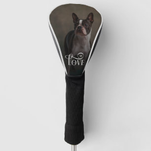 Moderne Liefde Aangepaste Hond Hondenhuis Foto Mon Golfheadcover