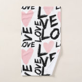 Moderne Liefde Bad Handdoek (Handdoek)