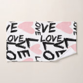 Moderne Liefde Bad Handdoek (Handdoek)
