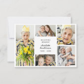 Moderne Liefde & Bedankt 6-foto sympathie (Voorkant)