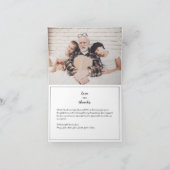 Moderne Liefde & Bedankt 7-foto Begrafenis/Verdiep (Binnen)