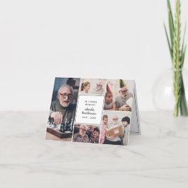 Moderne Liefde & Bedankt 7-foto Begrafenis/Verdiep