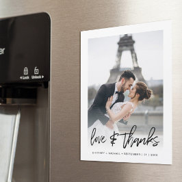 Moderne Liefde & Bedankt Foto Dank u