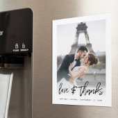 Moderne Liefde & Bedankt Foto Dank u