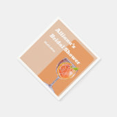 Moderne Liefde bij Eerste Spritz Vrijgezellenfeest Servet (Hoek)