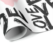 Moderne liefde cadeaupapier (Rol Hoek)