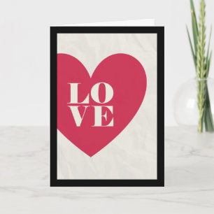 Moderne Liefde - de Kaart van de Valentijnsdag