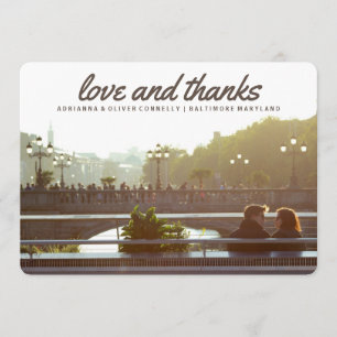 Moderne liefde en Bedankt   Paar foto