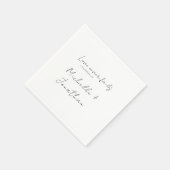 Moderne liefde faalt nooit Bijbelse Christelijke b Servet (Hoek)