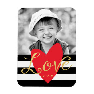 Moderne Liefde Fotokoelkast Magnet Magneet