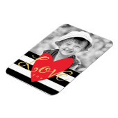 Moderne Liefde Fotokoelkast Magnet Magneet (Linkerzijde)