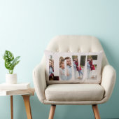 Moderne Liefde Frame 4 Foto Persoonlijk Kussen (Stoel)