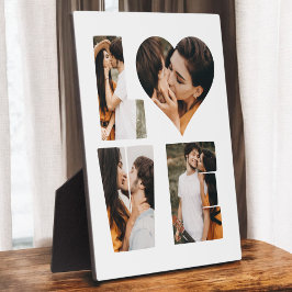 Moderne LIEFDE Hart Foto Instagram Valentijnsdag Fotoplaat